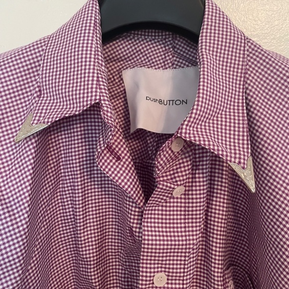 PushBUTTON jacquard shirt. - Picture 4 of 5